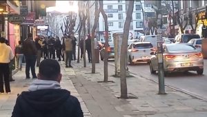 Gazi Caddesi’nde Gergin Anlar