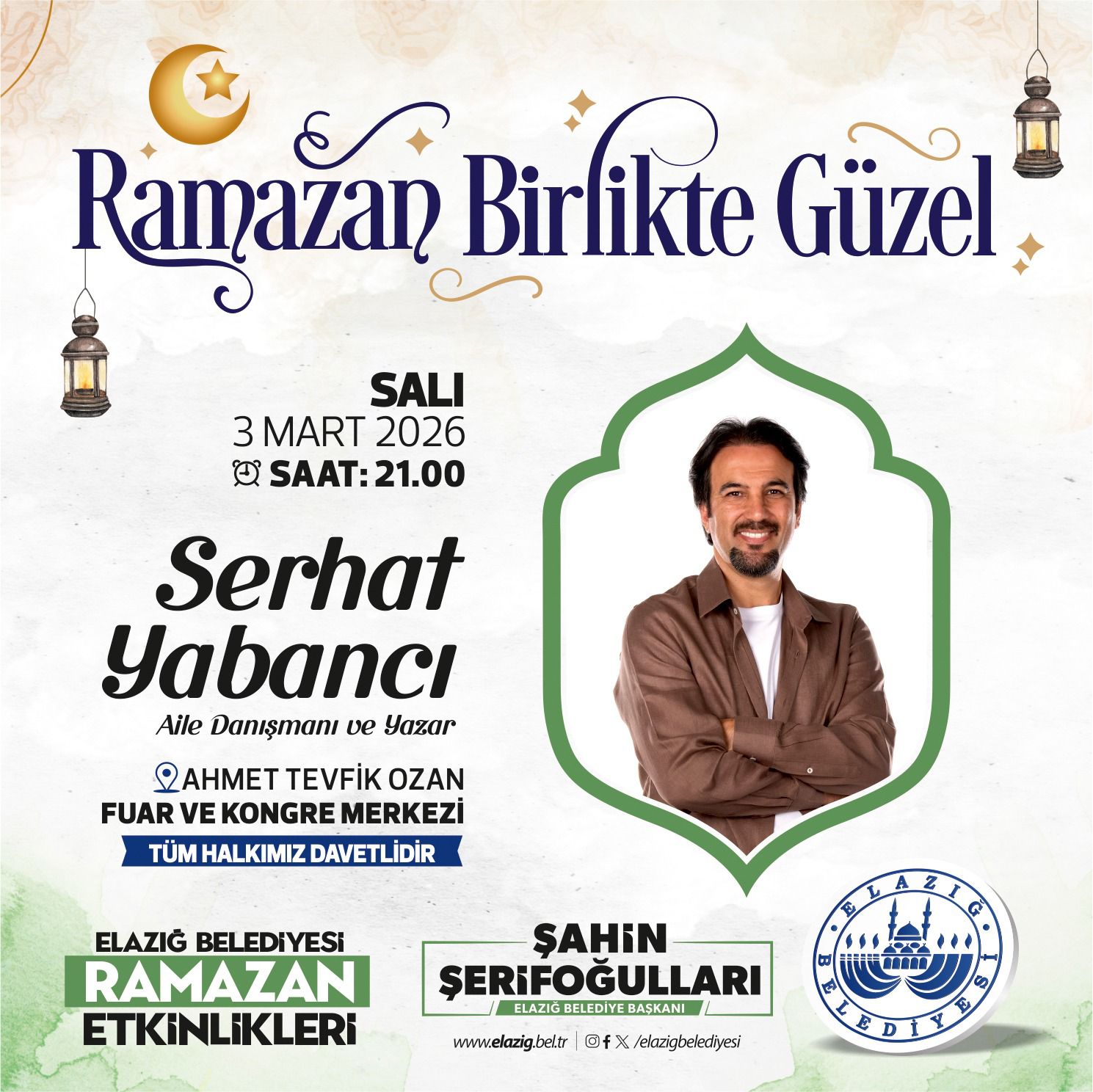 SERHAT YABANCI ELAZIĞLILARLA BULUŞUYOR