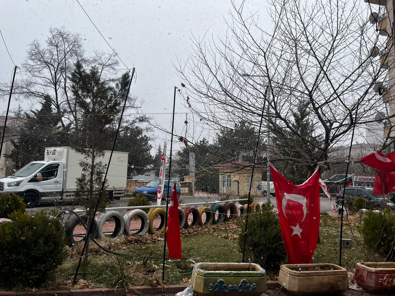 Elazığ genelinde yoğun kar yağışı başladı