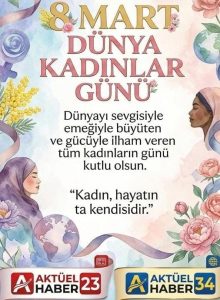 ELAZIĞDA 8 MART KADINLAR GÜNÜ KUTLANDI