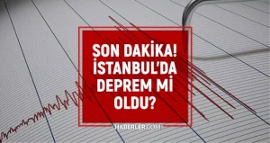İstanbul’da deprem mi oldu? SON DAKİKA! 7 Mart İstanbul’da az önce nerede deprem oldu?