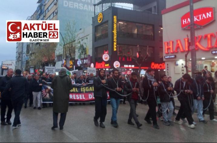 Filistin’e Destek Yürüyüşü Gerçekleştirildi