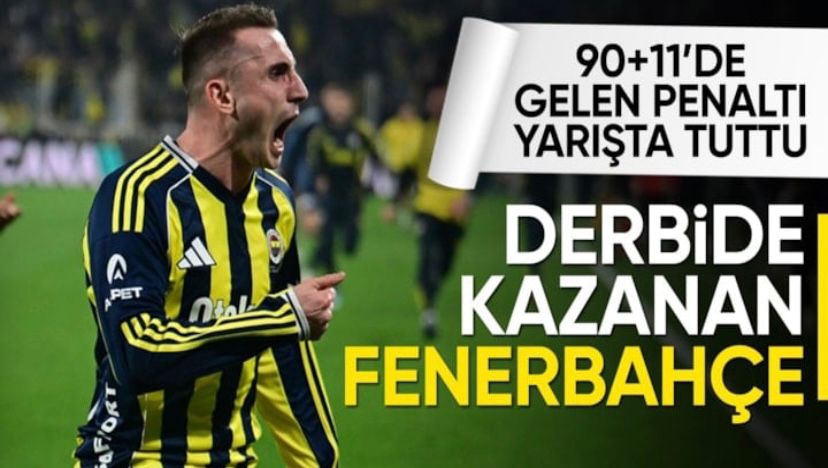 Fenerbahçe’nin Beşiktaş’ı son dakika golüyle 1-0 yendiği maç sonu Elazığ’daki Fenerbahçe taraftarları sokağa indi