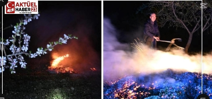 Manisa’da sıcaklıkların -3 dereceye düşmesiyle zirai don