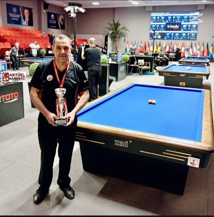 BİLARDO’ DA ZİRVEYE UZANAN BAŞARI