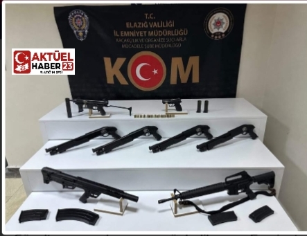Elazığ’da Silah Ticaretine Yönelik Operasyon: 1 Tutuklama