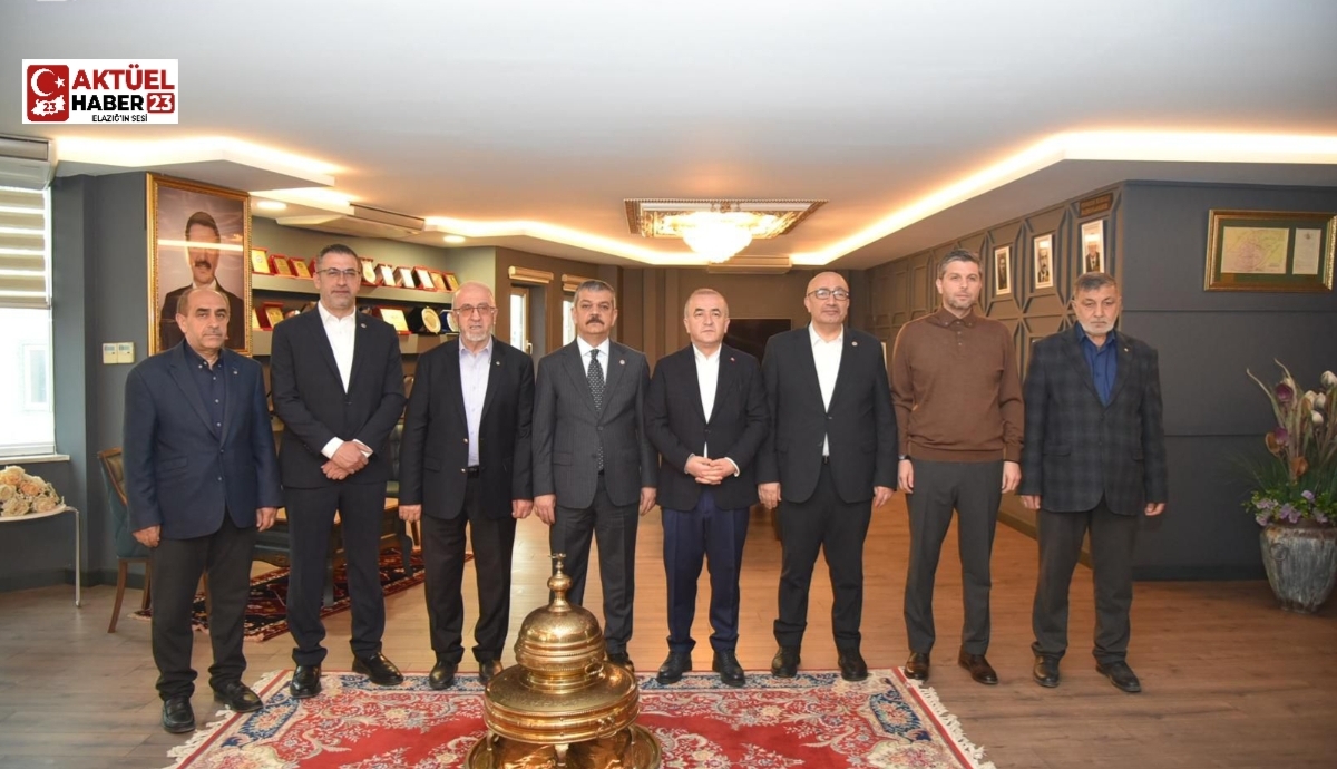 VALİ HATİPOĞLU VE MİLLETVEKİLLERİNDEN BORSA BAŞKANI DUMANDAĞ’A ZİYARET 