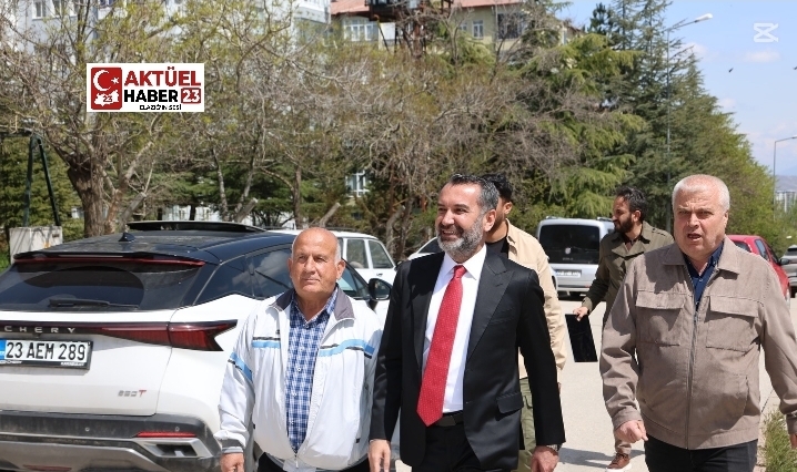 Elazığ’da Ulaşım  Vedat Dolakay Caddesi’nde Çalışmalar  Devam ediyor