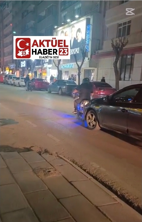 Elazığ’ın Göbeğinde Şok Görüntü!