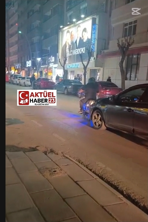 Elazığ’ın Göbeğinde Şok Görüntü!