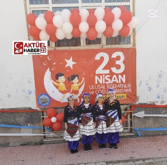 Sivrice’de 23 Nisan Coşkusu: Çocukların Neşesi Meydanlara Taştı