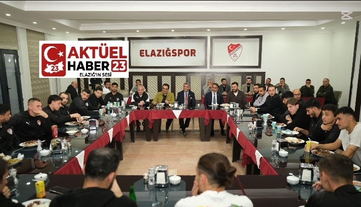 Milletvekili Erol’dan Elazığspor’a destek ziyareti
