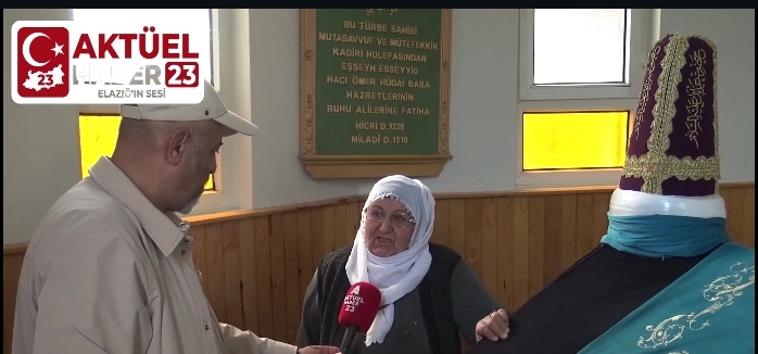 ELÂZIĞ MOLLA KENDİ BELDESİ ESKİ İSMİ GÖVENK HACI ÖMER BABA TÜRBESİNE 40YILDIR GECE GÜNDÜZ BAKAN MÜNEVVER BAYRAM HİKAYESİ