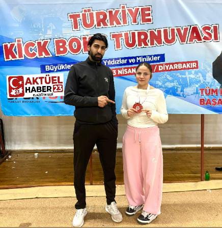 DİYARBAKIR’DA KİCKBOKS GURURU: ELAZIĞLI SPORCULARDAN TÜRKİYE DERECELERİ