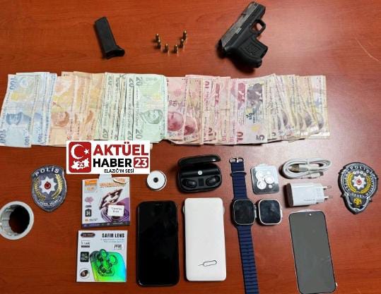 Elazığ’da Çocuk Yaştaki Hırsızın Üzerinden Çıkanlar Pes Dedirtti