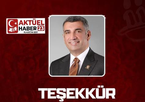 Elazığspor’dan Gürsel Erol’a teşekkür