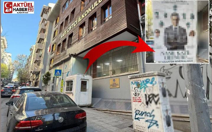 İstanbul’da Okul Önünde Skandal Afiş