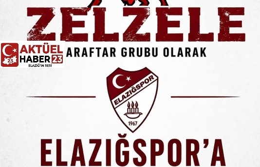 Erzincan’dan Elazığspor’a Play-Off Desteği: “Kardeşlik Kazansın!”