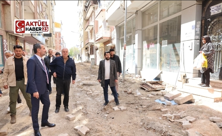 BAŞKAN ŞERİFOĞULLARI, KENTİN DÖRT BİR YANINDA YÜRÜTÜLEN ÇALIŞMALARI YERİNDE İNCELEDİ