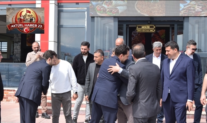 Nurullah Öner, Kovancılar ilçesine kalabalık bir ekiple ziyaret gerçekleştirdi