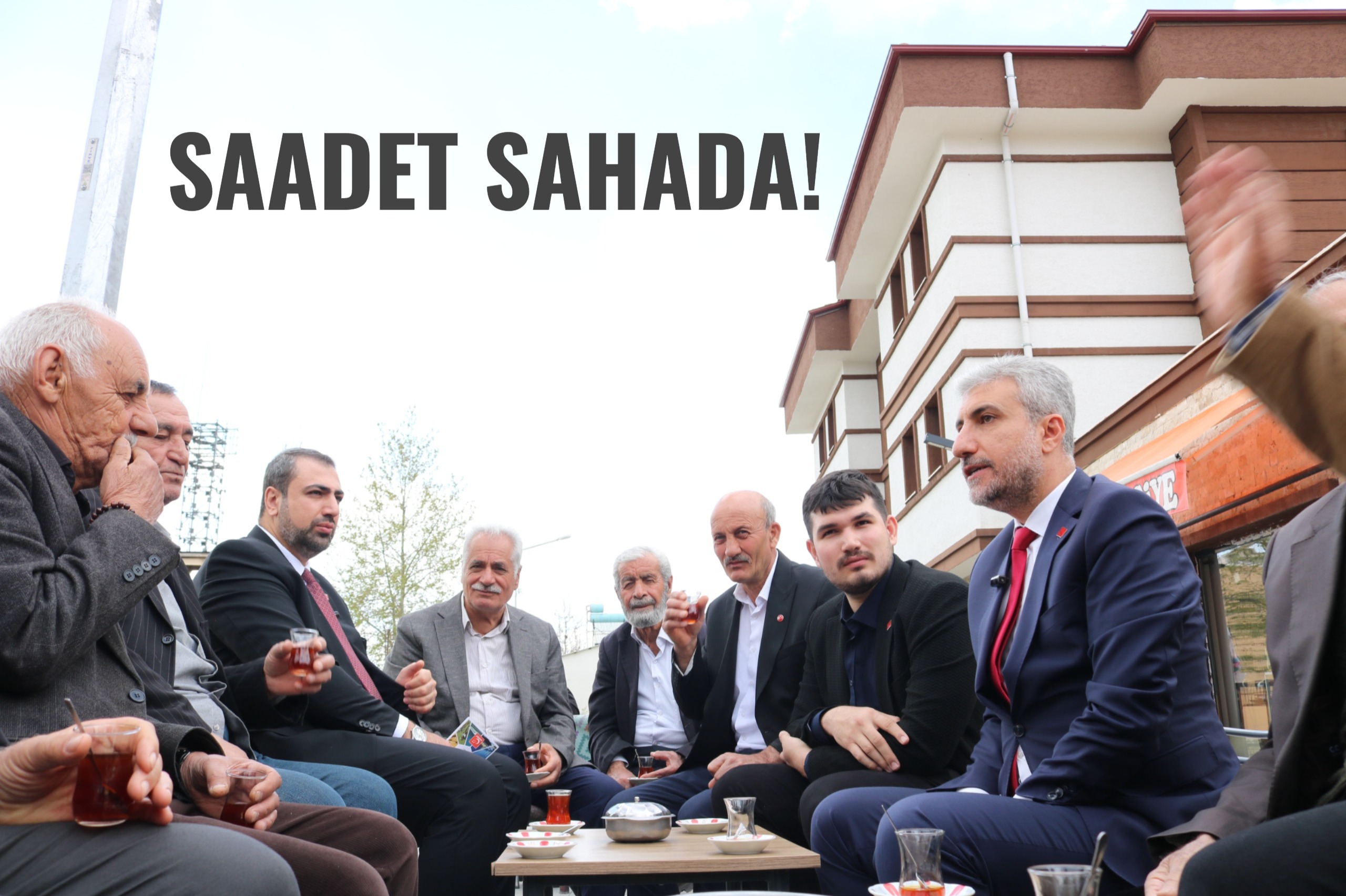 Elazığ Saadet Partisi  İl Başkanlığı Ve Genel İdare Kurulu Üyesi Osman Cemali Marasalı İle Birlikte Baskili Ziyaret Etti