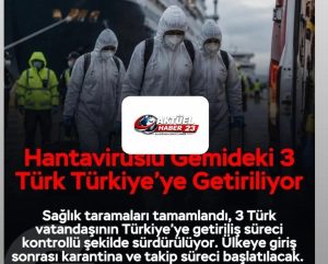 Üç Türk vatandaşı, İstanbul’daki evlerinde karantinaya alındı