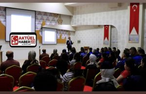 Elazığ Belediyesi, personelin mesleki gelişimini desteklemek amacıyla “Kamu Etik Kuralları Eğitimi” konulu bir seminer gerçekleştirdi.