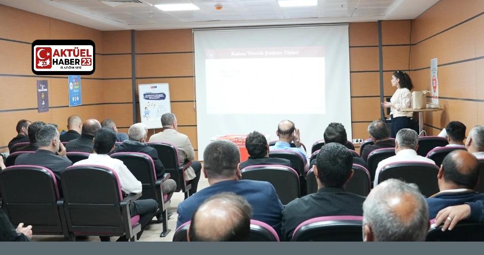 Elazığ Belediyesi, personeline eğitim semineri düzenledi.