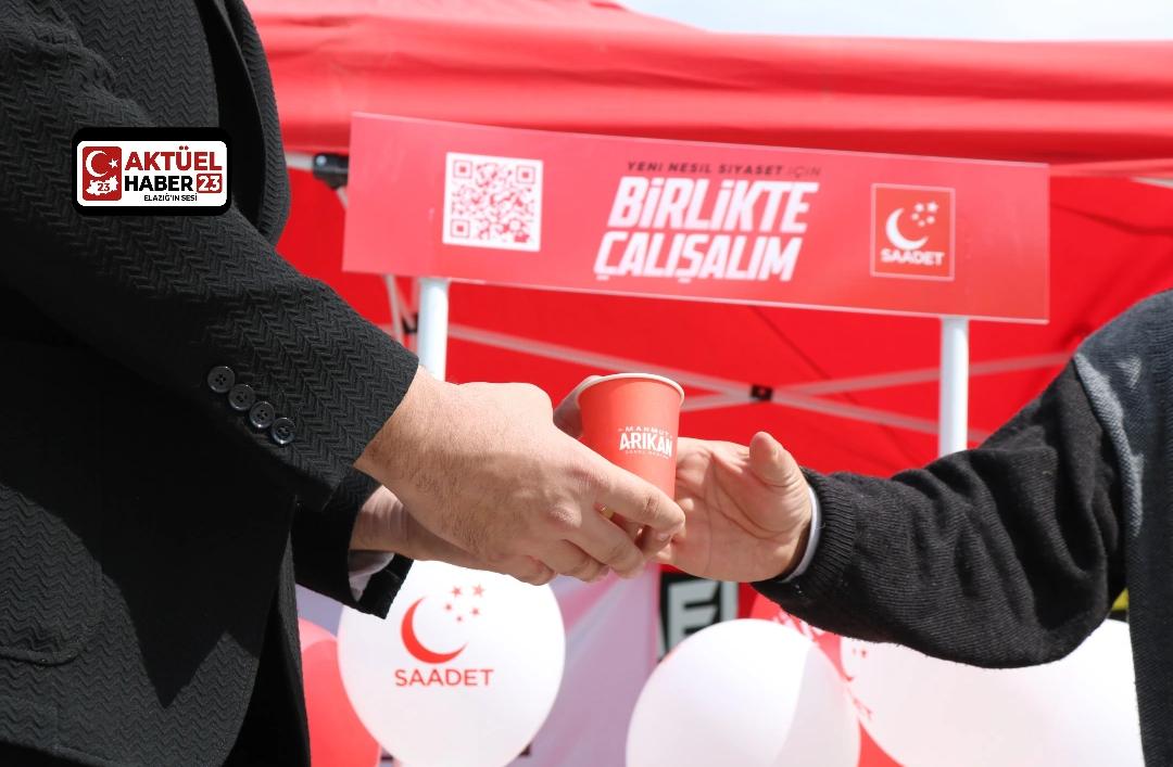 Saadet Partisi’nden Abdullahpaşa’da Saha Çalışması