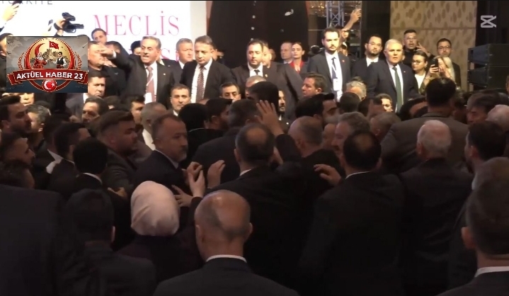 Türkiye Belediyeler Birliği seçiminde İmamoğlu’nun mesajı okunurken kavga çıktı