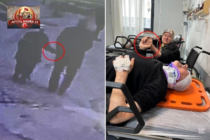 Hastanede bile birbirlerinin ellerini bırakmadılar