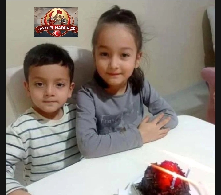 Ölen İki Kardeş Gözyaşlarıyla Toprağa Verildi! Anne Ve Baba Cenazeye Katılamadı