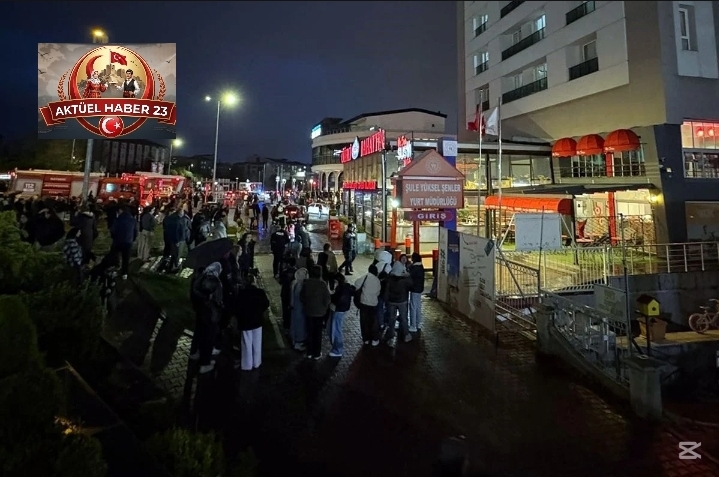 Kayseri’de kız öğrenci yurdunda yangın büyümeden söndürüldü