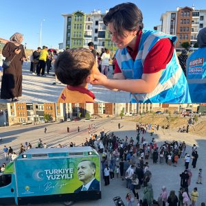 AK Parti Gençlik Kolları Çatalçeşme’de Çocuklar ve Gençlerle Buluştu