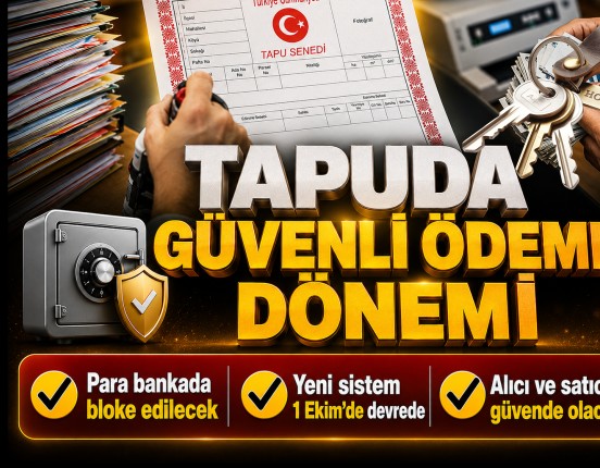 Tapuda ‘güvenli ödeme’ dönemine 3 ay erteleme