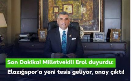GÜRSEL EROL, MÜJDEYİ VERDİ…