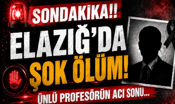 Elazığ’da Şok Ölüm! Profesör İntihar ettiği iddiası