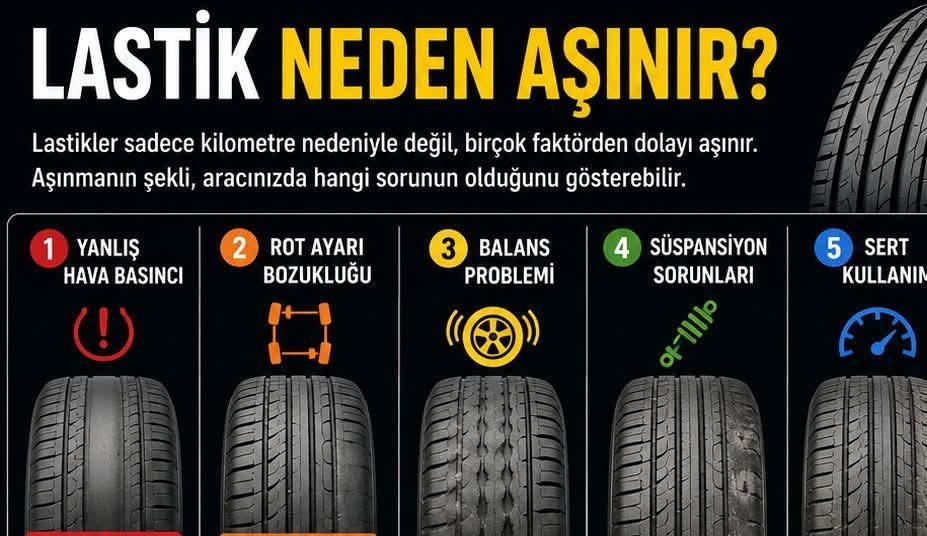 LASTİK NEDEN AŞINIR?