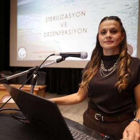 STERİLİZASYON VE DEZENFEKSİYON EĞİTİMİ VERİLDİ