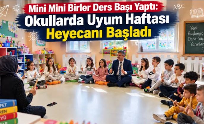 MİNİ MİNİ 1’LER OKULA ERKEN BAŞLADI…