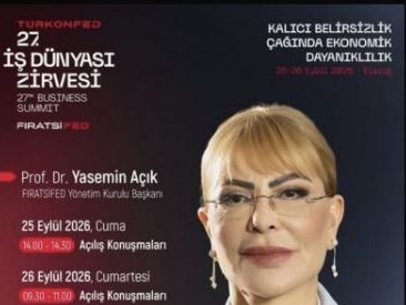 TÜRKONFED 27. İŞ DÜNYASI ZİRVESİ İÇİN GERİ SAYIM BAŞLADI…