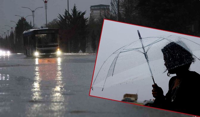 METEOROLOJİ; YAĞIŞLAR İÇİN UYARIDA BULUNDU