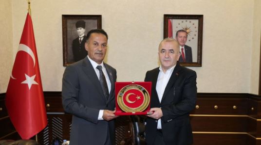 EMŞAV’DAN VALİ DR. HATİPOĞLU’NA ZİYARET